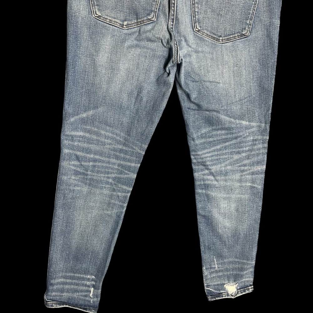 Madewell Women’s 30 Slim Straight Jeans Distressed Button-Front Edition - Picture 8 of 16